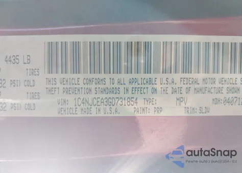 2016 Jeep Compass High Altitude Edition from USA, damaged, VIN 1C4NJCEA3GD731854